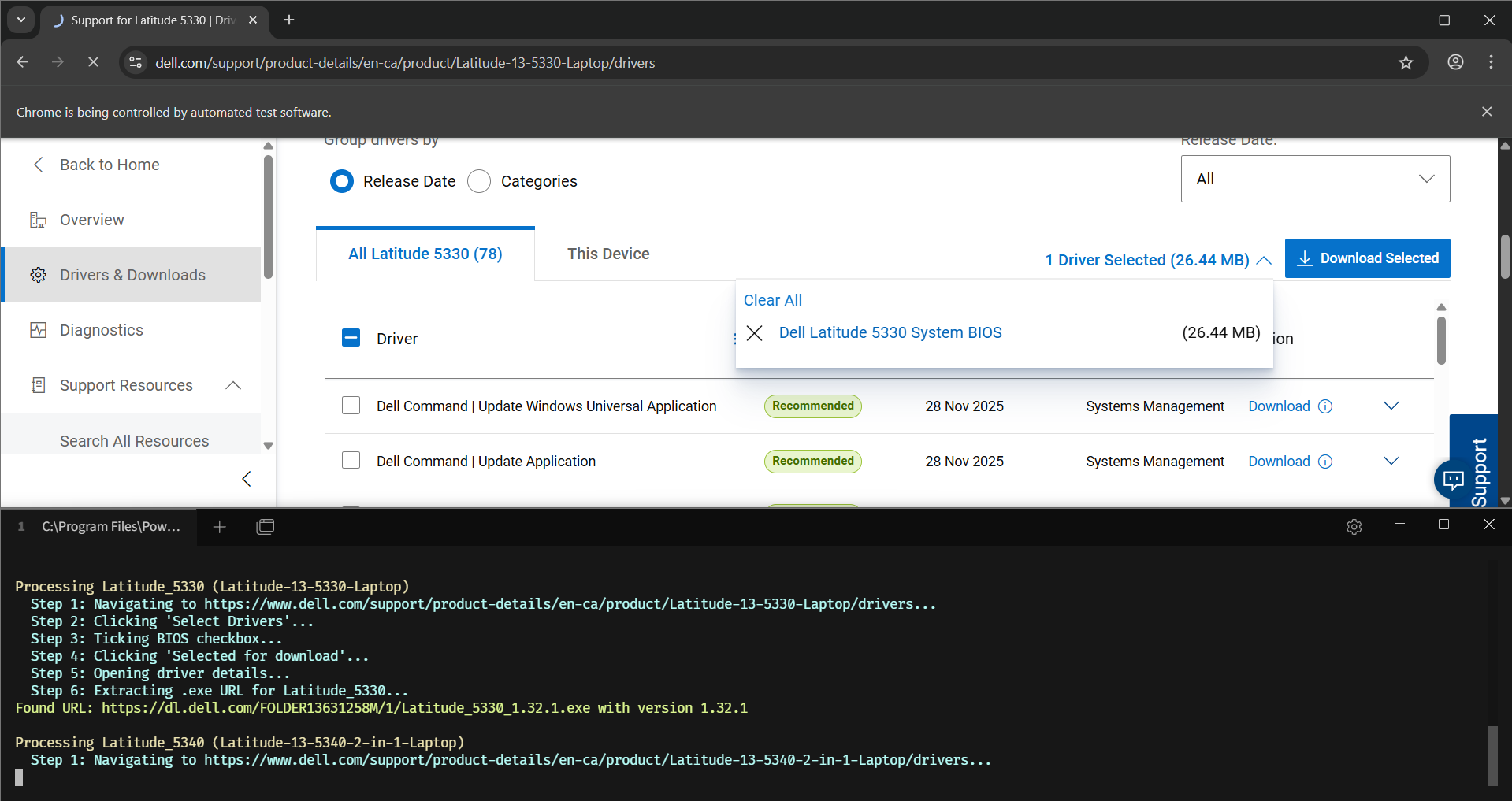 Dell BIOS Search graphic