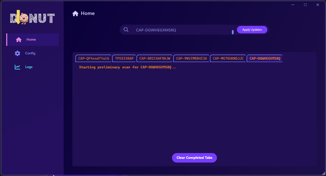 DONUT app screenshot